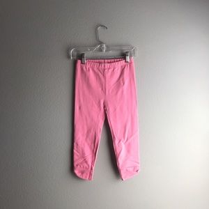 Girls pink leggings